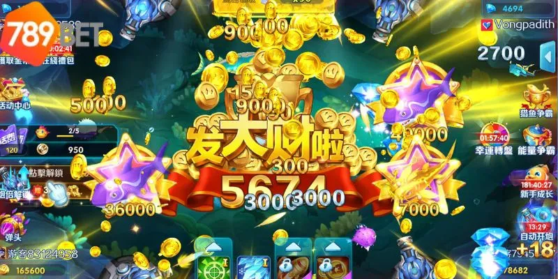 Trải Nghiệm Tựa Game Bắn Cá Ăn Tiền Đổi Thưởng Hot 789bet 2 Khám phá thế giới bắn cá ăn tiền cực hot