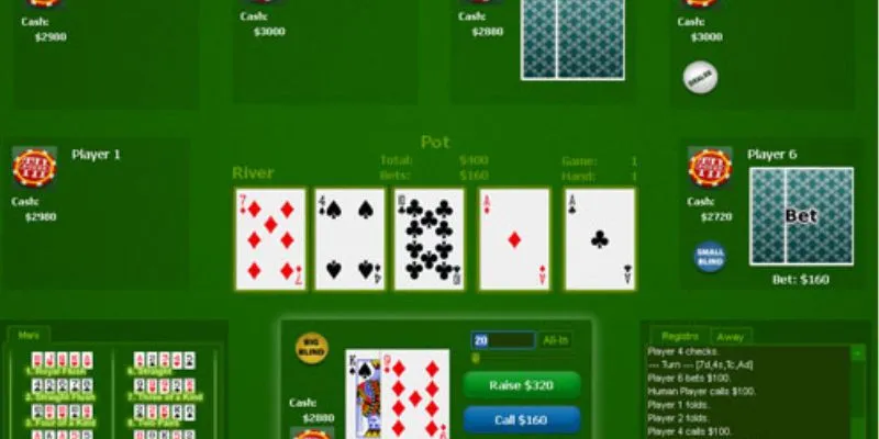 Các thứ hạng tay bài poker từ mạnh đến yếu 