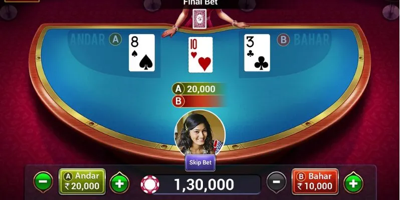 Bí kíp chơi andar bahar tích lũy lợi nhuận 