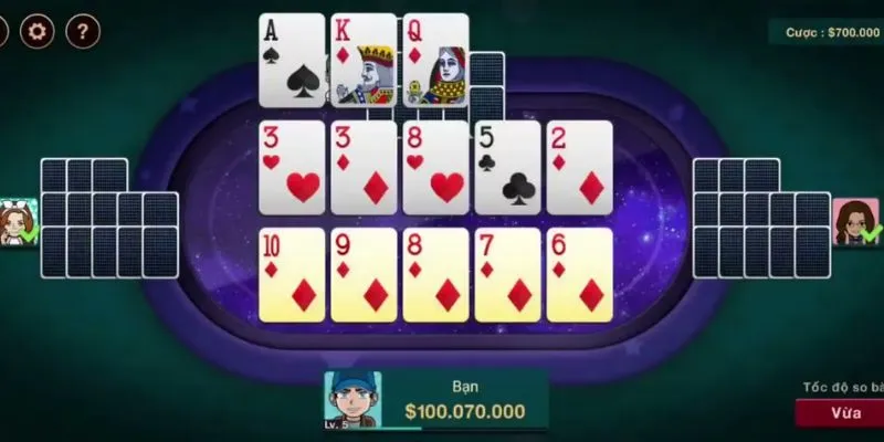 Cách xếp bài mậu binh khoa học 