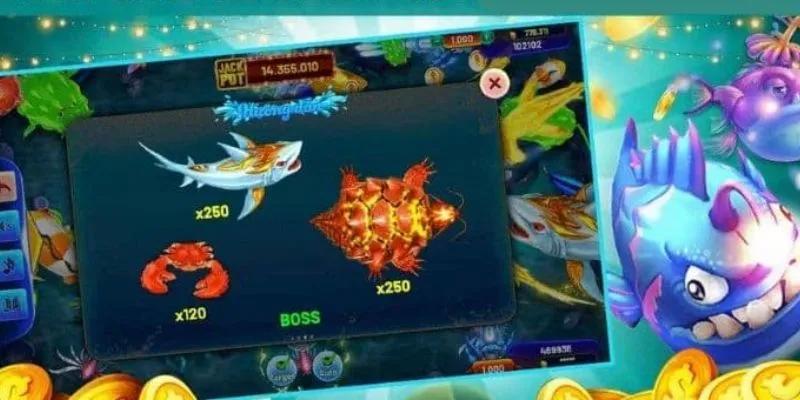 Những game bắn cá hot hiện nay 