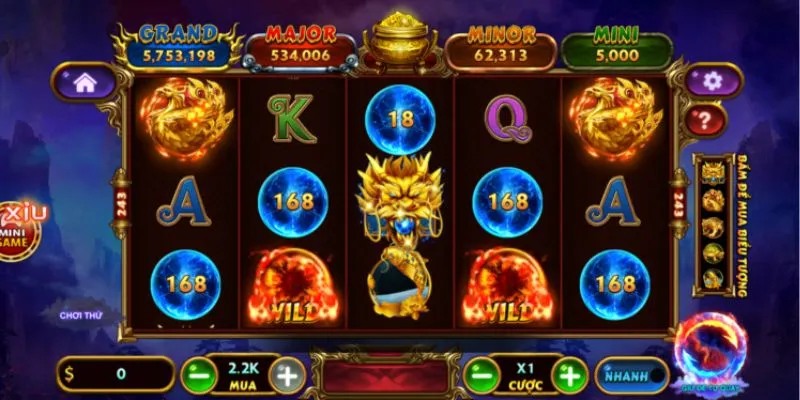 Danh sách top các game nổ hũ nổi bật 