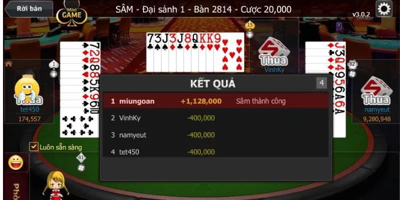 Các mẹo chơi bài sâm thắng lớn đậm đà 